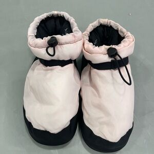 Bloch Women's Pink and Black Ballet Booties